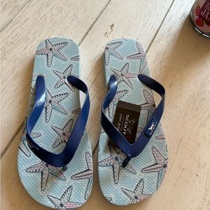 New Scout Starfish Flip Flops size  9/10